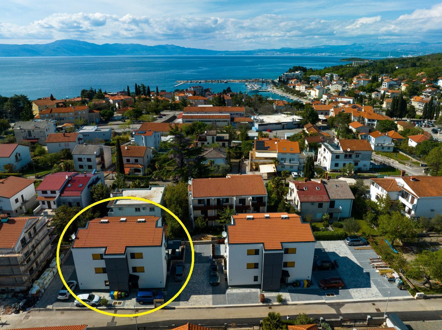 Sunset Suite Malinska Exterior foto